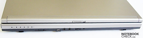 Toshiba Tecra M9 Aansluitingen