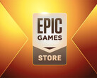 Er zijn momenteel vijf games gratis verkrijgbaar in de Epic Games Store, met het afgebeelde logo.