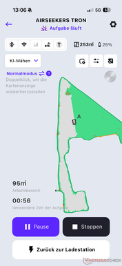 Overzicht met live voortgang