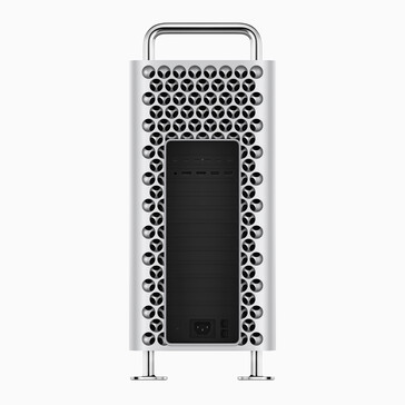 Apple Mac Pro heeft in totaal acht Thunderbolt 4-poorten. (Afbeelding Bron: Apple)