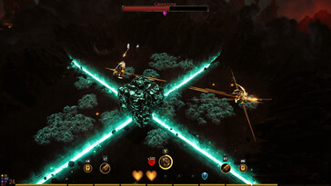 In de afbeelding: Een gameplay-screenshot van Archons.