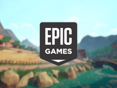 Een ingame screenshot met het logo van Epic Games erop.