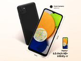 De Galaxy A03. (Bron: Samsung)