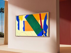 De Hisense S7N CanvasTV is ontworpen om eruit te zien als kunst. (Afbeeldingsbron: Hisense)