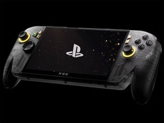 Naar verluidt kan SharpEMU Astro Bot opstarten. Afbeelding: de ROG Xbox Ally met het opstartscherm van de PS5 (bewerkt).
