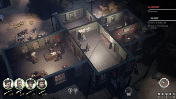 Afgebeeld: Een gameplay screenshot van Partisans 1941.