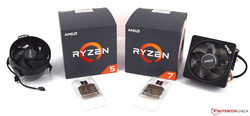 AMD's nieuwe desktop klasse CPU's: Ryzen 5 2600X en Ryzen 7 2700X