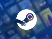 Het logo van Steam.