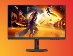 De nieuwe gamingmonitor van AOC kan met maximaal 320 Hz werken door de resolutie te verlagen naar 1080p (Afbeelding bron: AOC)