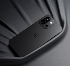 De OnePlus 13T in Cloud Ink Black. (Afbeelding Bron: Digital Chat Station op Weibo)