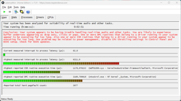 LatencyMon - Overzicht