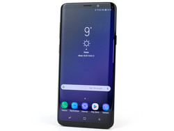 De Samsung Galaxy S9+ (SM-G965F), met dank aan Samsung Germany.