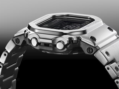 Afgebeeld - een render van de Casio G-Shock GMW-BZ5000D-1, tegen een zwart/grijze achtergrond. (Afbeeldingsbron: Casio) 