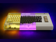 Een render van de Commodore 64 Ultimate: Starlight Edition (bron: Commodore)