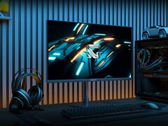 De Gigabyte GO27Q24 is een nieuwe OLED gamingmonitor met een resolutie van 1440p en een verversingssnelheid van 240 Hz. (Afbeeldingsbron: Gigabyte)
