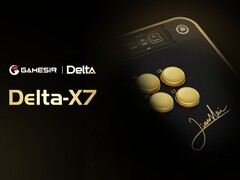 De GameSir Delta-X7 is een arcadecontroller met een aanraakscherm.