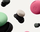 Afbeelding van de Pixel Buds Pro 2 in verschillende kleuren. (Afbeelding Bron: Google) 