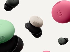 Afbeelding van de Pixel Buds Pro 2 in verschillende kleuren. (Afbeelding Bron: Google) 