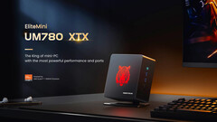 Minisforum EliteMini UM780 XTX wordt getest met een RTX 4090 (Afbeelding bron: Minisforum)