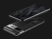 De Pixel 8 Pro heeft hetzelfde formaat display als zijn voorganger, in tegenstelling tot de Pixel 8. (Beeldbron: @OnLeaks & SmartPrix)