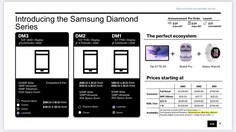 Samsung Diamond informatie. (Beeldbron: Reddit)