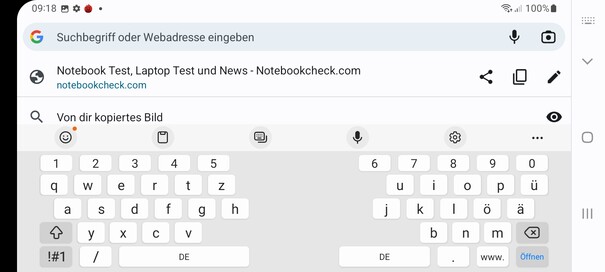 Toetsenbord landschap