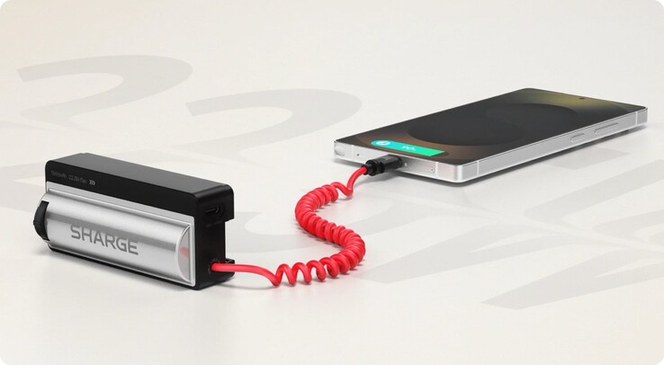 De Sharge Grip Power Bank. (Afbeeldingsbron: Sharge)