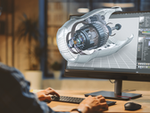 De Lenovo ThinkVision 27 3D biedt een 3D-kijkervaring zonder glas. (Afbeelding Bron: Lenovo)
