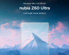 De Z60 Ultra komt eraan. (Bron: Nubia)