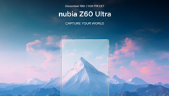 De Z60 Ultra komt eraan. (Bron: Nubia)