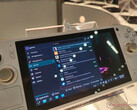 De Zotac Zone Pro met zijn Manjaro Linux fork (bron: Notebookcheck)