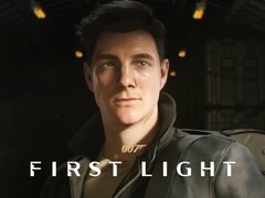 007 First Light banner met James Bond wordt getoond (Afbeelding bron: IO Interactive met bewerkingen)