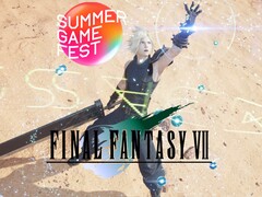 Cloud uit Final Fantasy 7 getoond met Summer Game Fest-logo