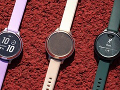 De Garmin Lily 2 Active (op de foto) ontvangt bètaversie 5.01. (Afbeelding bron: Garmin)