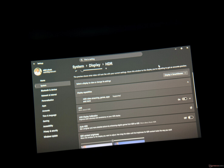 Ondersteuning voor HDR10 op de RayNeo Air 4 Pro-bril