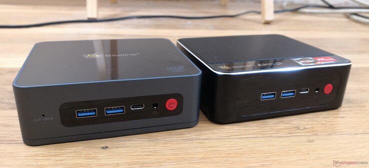 Links: Beelink U59, rechts: Beelink SER3 Links: Beelink U59, rechts: Beelink SER3