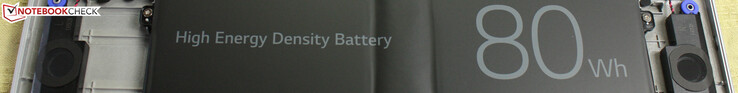 LG Gram 15 (2021) - 1,1-kg (~2.4-lb) ultralichte laptop met een 80-Wh batterij