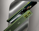 De Motorola Edge 70 in de Pantone Bronze Green kleuroptie. (Afbeeldingsbron: via Evan Blass)
