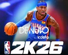 Banner voor NBA 2K26 en Denuvo wordt getoond