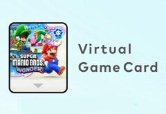Nintendo zal de virtuele spelkaartfunctie eind april via een update uitbrengen. (Afbeeldingsbron: Nintendo)