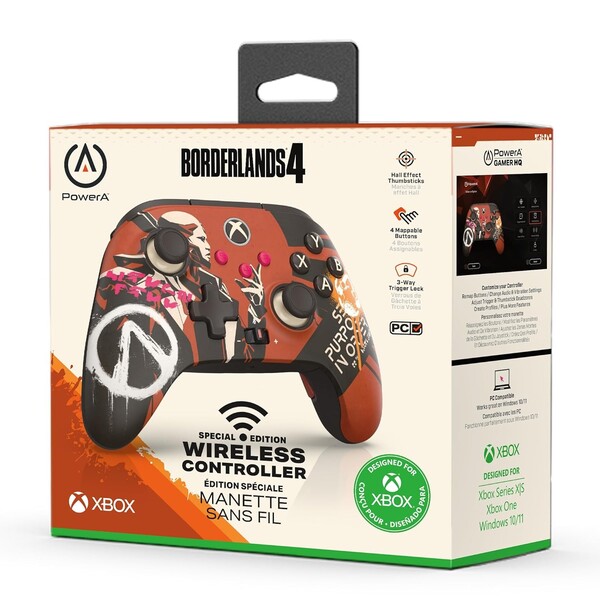 De PowerA Wireless Controller voor Xbox Series S|X is ook compatibel met Xbox One en pc's.
