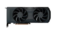Het RX 7800 XT referentiemodel volgt het ontwerp van de RX 7900 GPU's. (Bron: AMD)