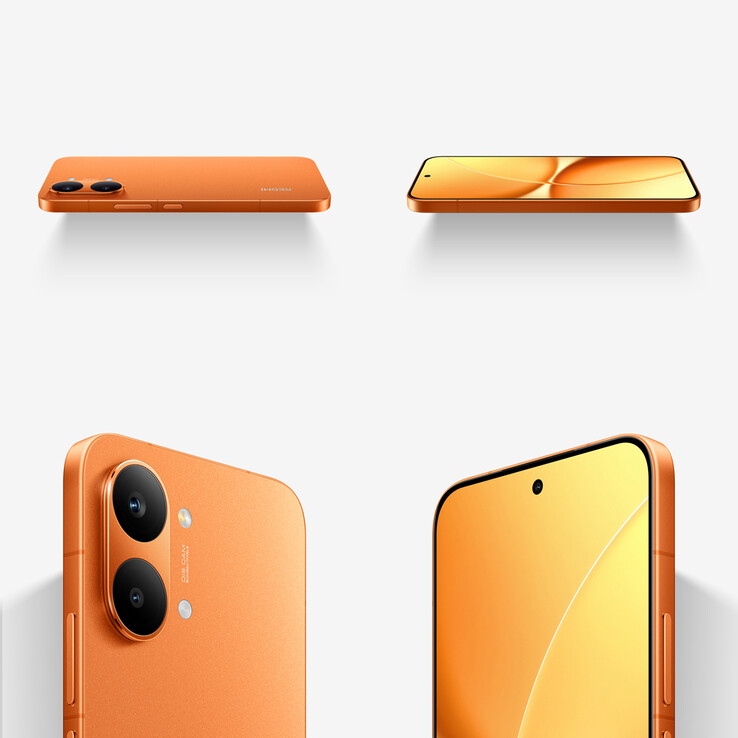De Sunshine Orange kleurvariant van de Turbo 5 Max (Afbeelding bron: Redmi - bewerkt)