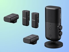 Sony&#039;s nieuwe draadloze desktop- en draagbare microfoons (Afbeelding Bron: Sony)