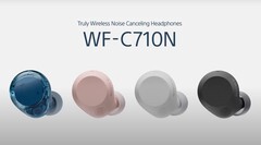 De Sony WF-C710N oordopjes zijn verkrijgbaar in vier kleuren. (Afbeeldingsbron: Sony)