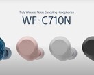 De Sony WF-C710N oordopjes zijn verkrijgbaar in vier kleuren. (Afbeeldingsbron: Sony)