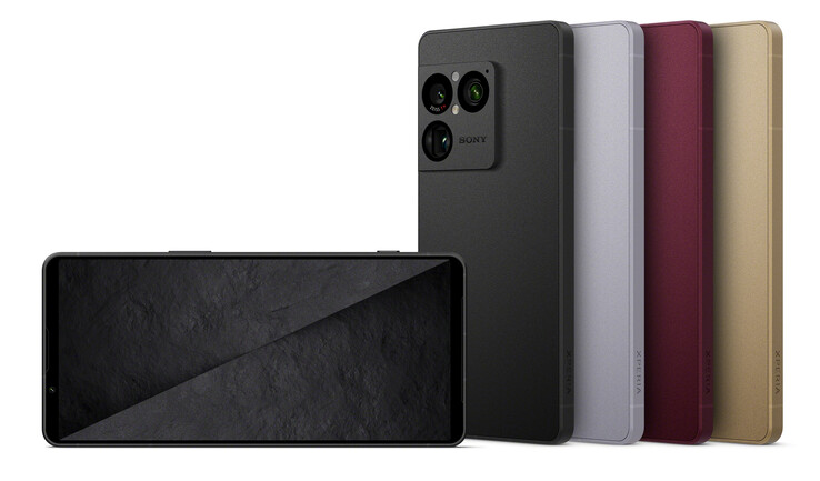 De vier kleuropties en het ontwerp van de Xperia 1 VIII