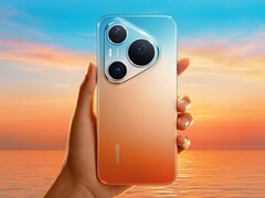 De Huawei Pura 100-serie zal naar verwachting multispectrale sensoren krijgen, zoals de Pura 90 Pro Max die hier is afgebeeld.