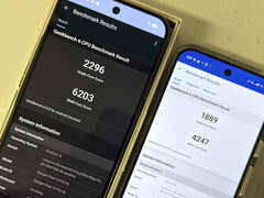 De Pixel 10 Pro XL naast de Pixel 9 Pro XL, van links naar rechts. (Afbeeldingsbron: u/HustlersPassion - bewerkt)