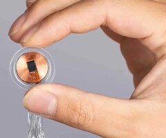 Een Neuralink hersenchip (Afb.bron: Neuralink)